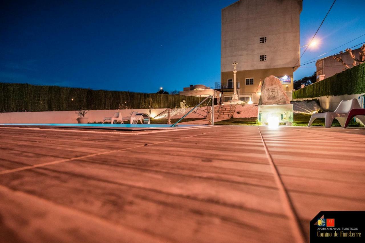 Apartamentos Camino De Finisterre Mazaricos Kültér fotó