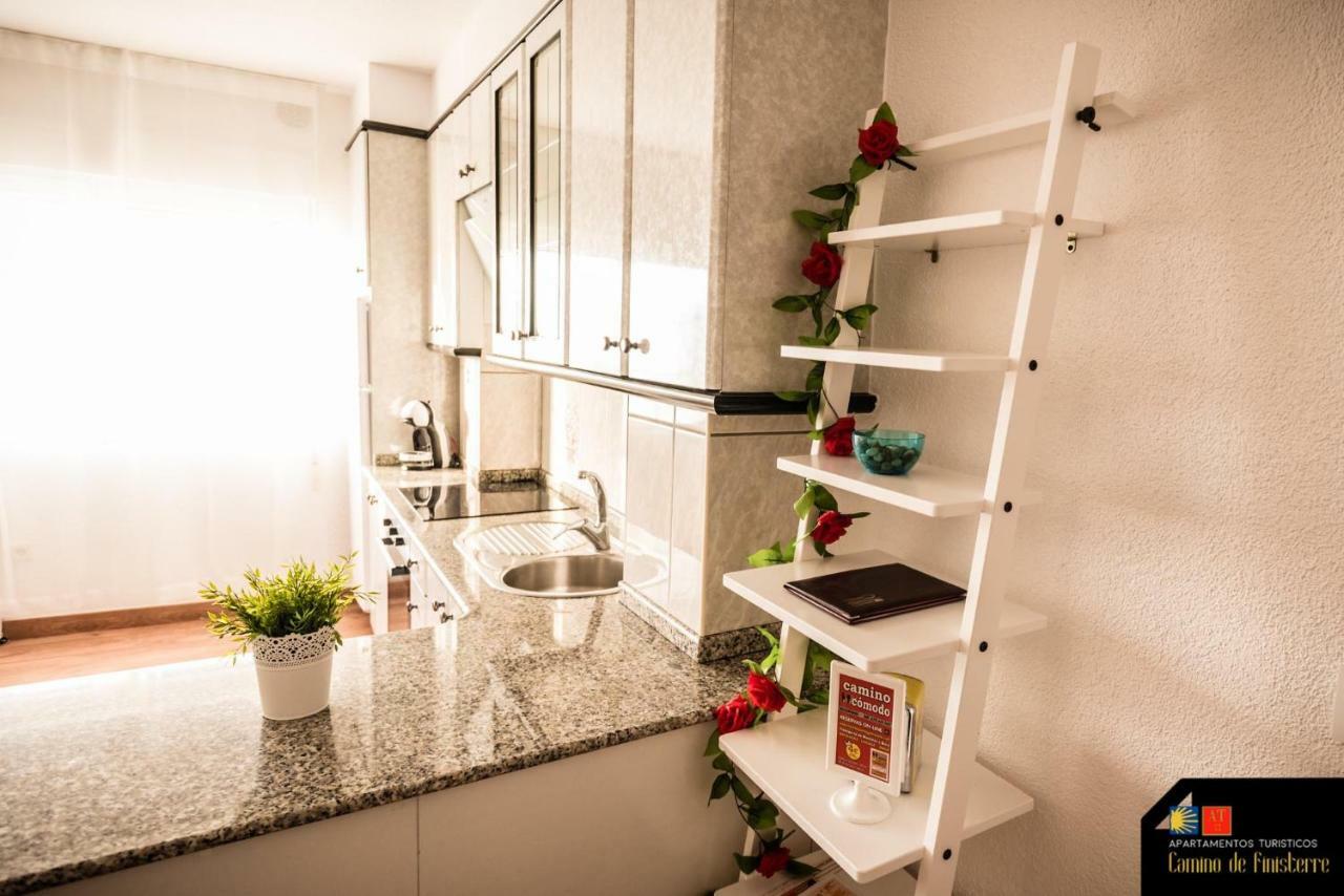 Apartamentos Camino De Finisterre Mazaricos Kültér fotó